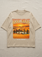 Desert Mirage oversized streetwear t-shirt - front