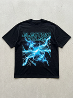 Electric Pulse oversized streetwear t-shirt - front